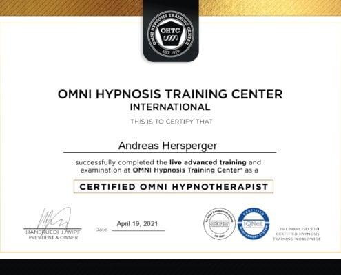 certified_omni_hypnotherapist Certificate Hypnotherapist