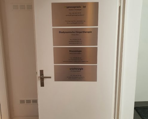 Biel Eingang Therapieraum zu vermieten